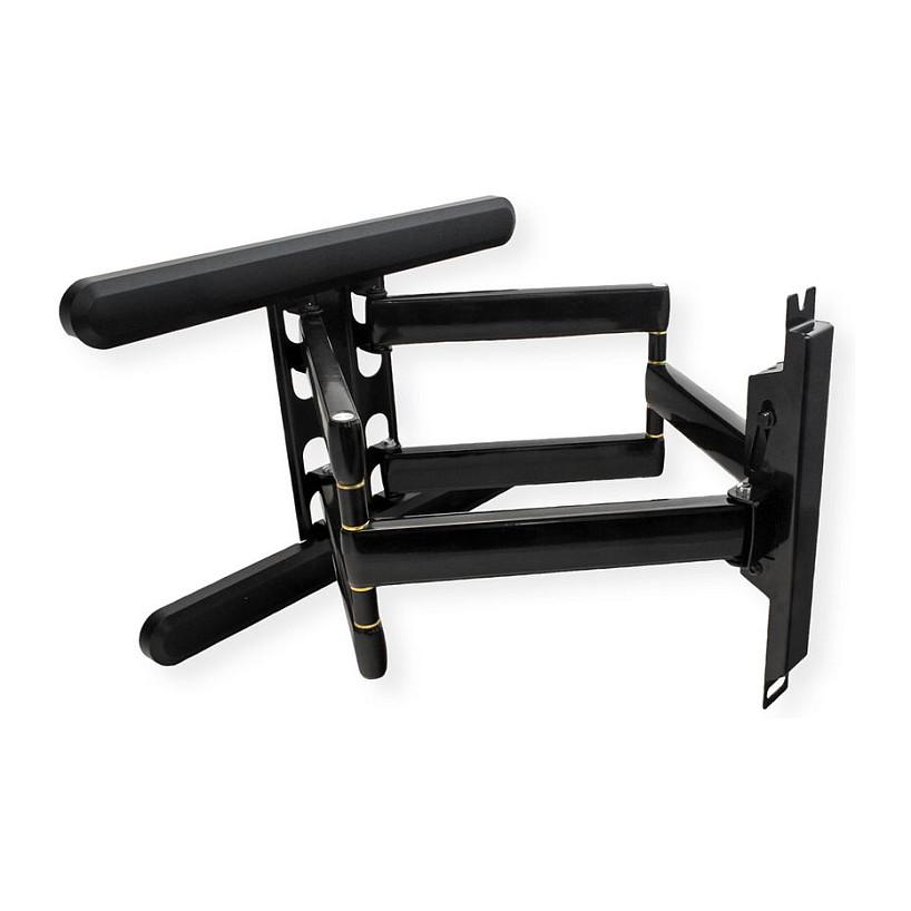 Mbajtëse për TV ROLINE / 37″–80″ / deri në 70 kg / Lartësi te Rregullueshme / e Rrotullueshme - Zezë - 8