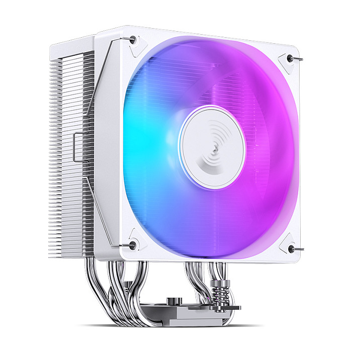 FtohĂ«s pĂ«r Procesor Jonsbo CR-1000 EVO RGB / 120mm PWM Fan / 4Ă Heatpipe / RGB / AM4/AM5 / LGA1150/1151/1155/1156/1200/1700/1851 â BardhĂ« - 6