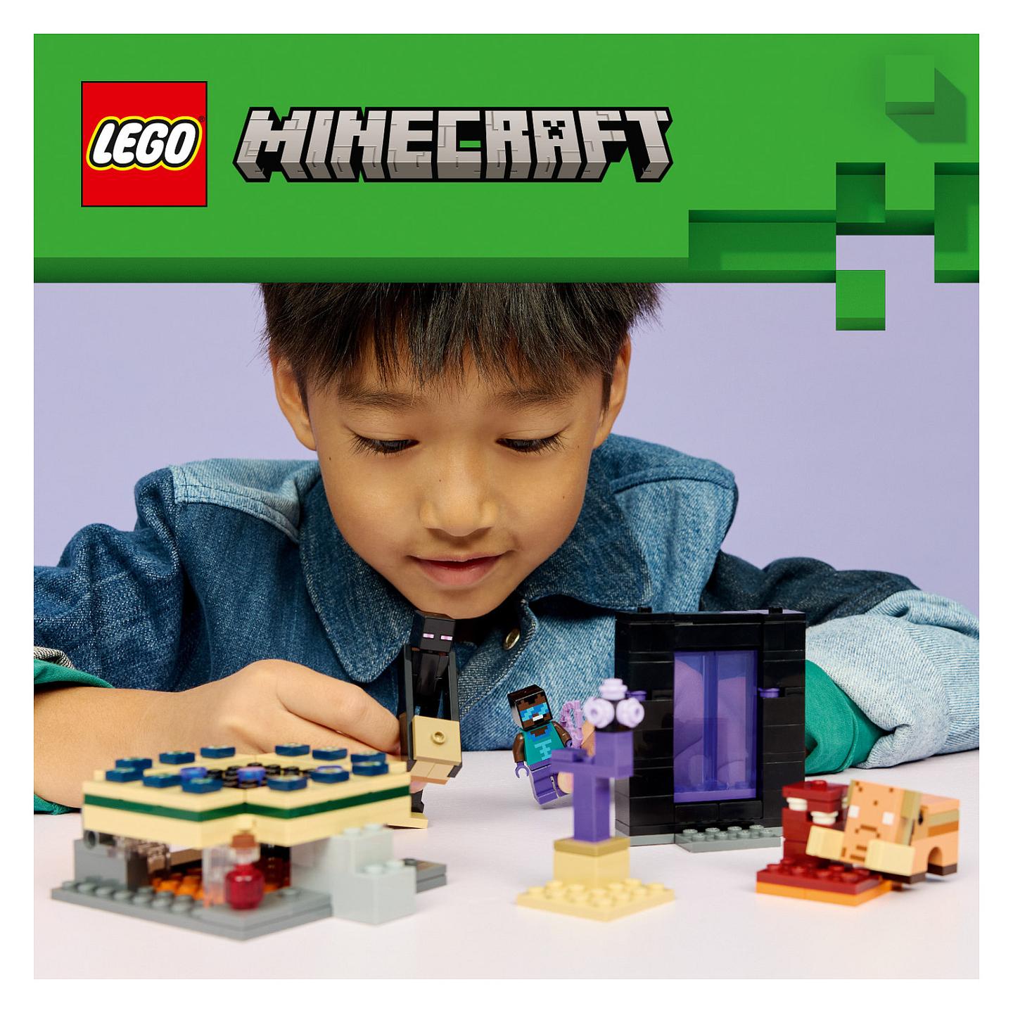 LEGO Minecraft Nether & End Portal Journey 21584 - 25