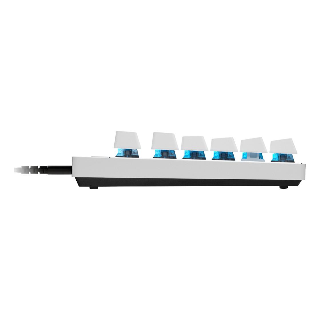 Tastierë Gaming Logitech G PRO X TKL RAPID / QWERTZ (DE) / TKL / Mekanike Magnetike / Rapid Trigger / RGB / USB / 1000 Hz – Bardhë - 4