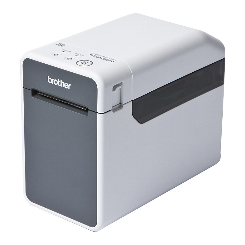 Printer Etiketash Brother TD-2135NWB / Direct Thermal / 300 × 300 DPI / 152.4 mm/s / Bluetooth, Ethernet, USB & RS-232 – Zezë/Bardhë - 3