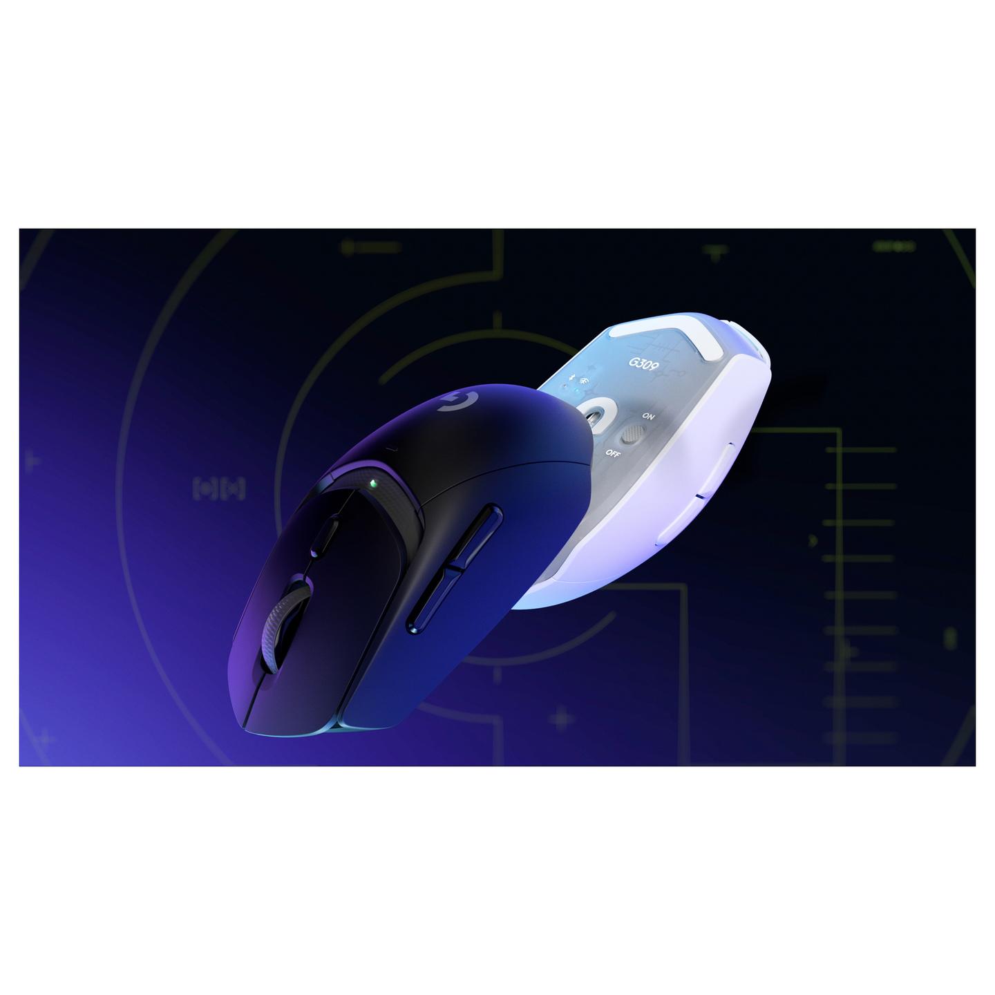 Maus Gaming Logitech G309 Lightspeed Wireless / Bluetooth & USB - Bardhë - 7