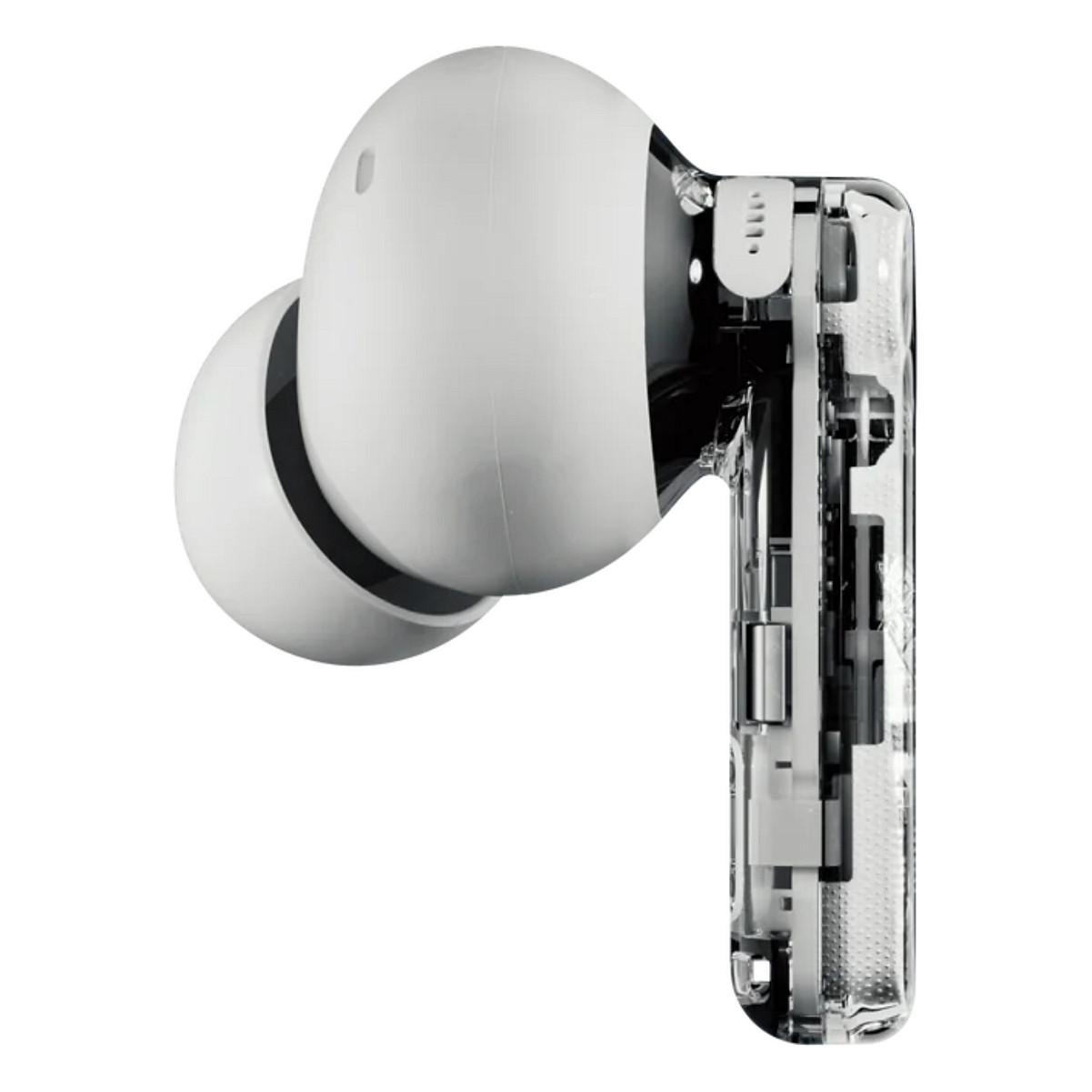 Kufje pa kabllo Nothing Ear (a) / TWS / Bluetooth - Transparent/White - 3