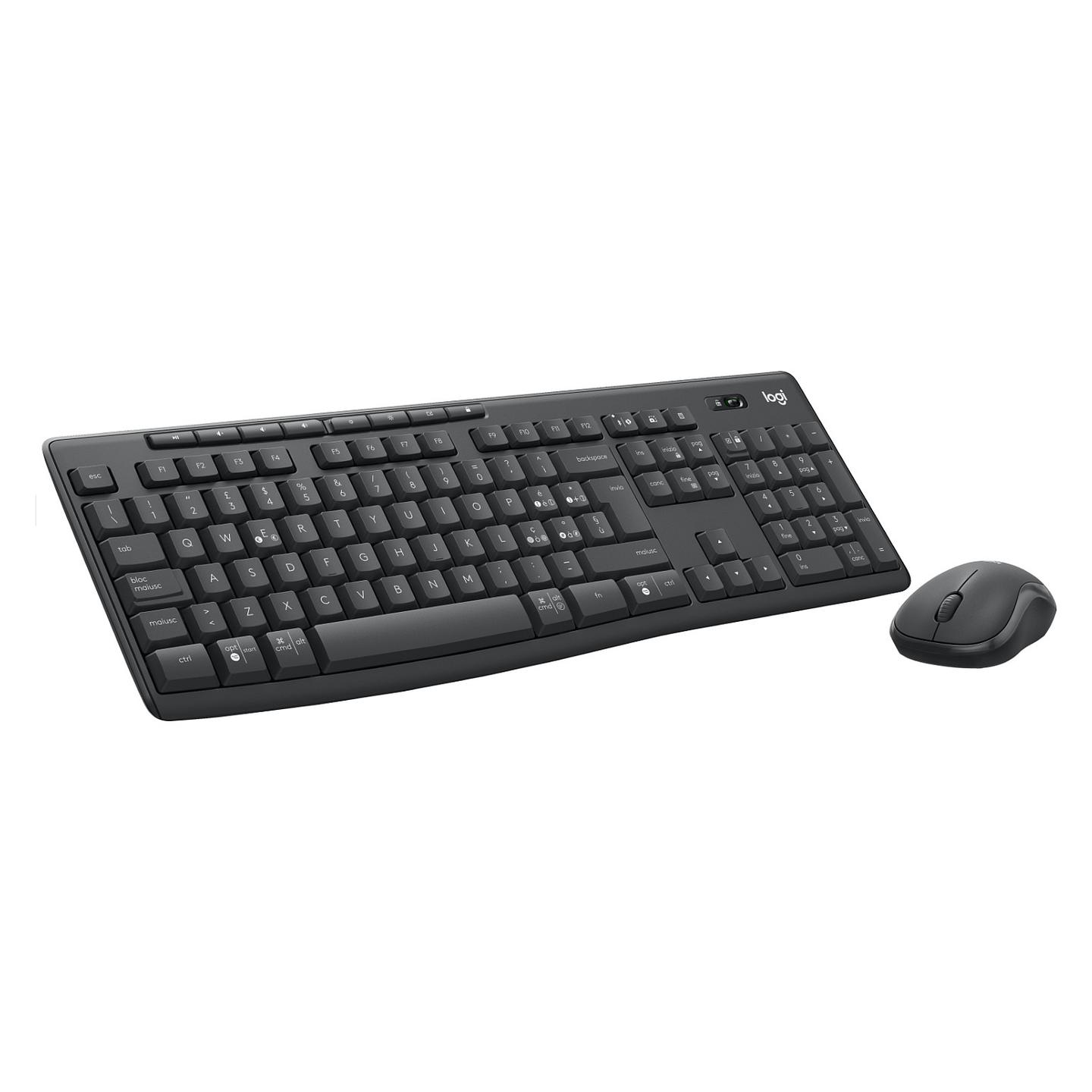 Combo (Tastierë & Maus) Logitech MK370 for Business, Wireless, Logi Bolt, Bluetooth, QWERTY Italian, Maus 1000 DPI – Grafit - 5