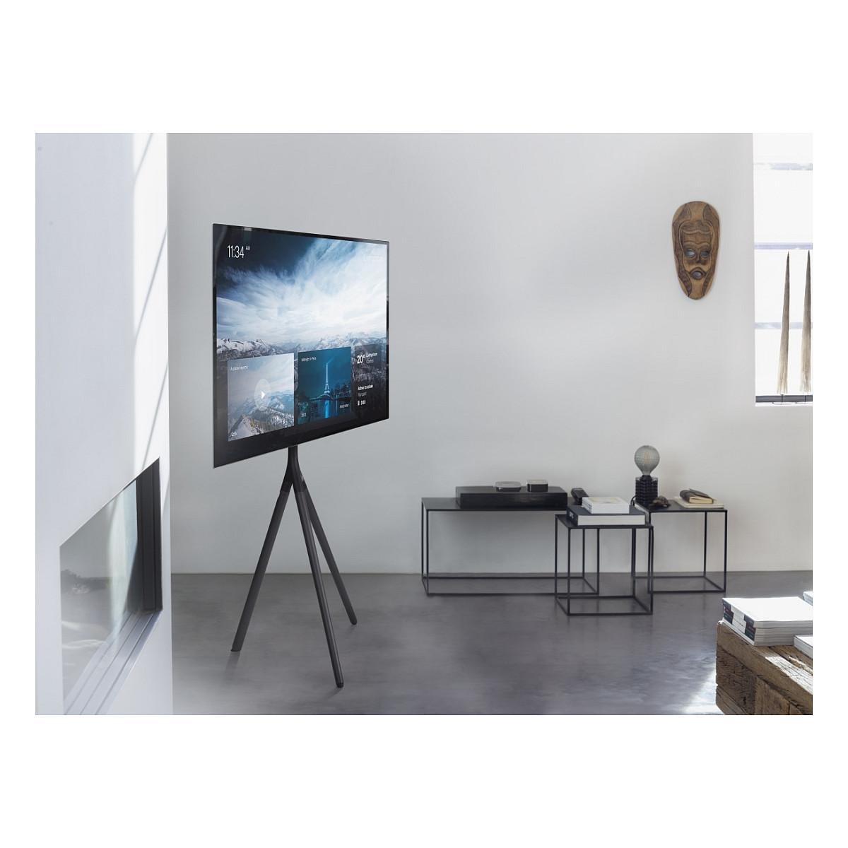 Mbajtëse për TV One For All WM7461 Tripod, 32–65", 30kg, VESA 200 × 100–400 × 400mm, 360° - Gri - 4