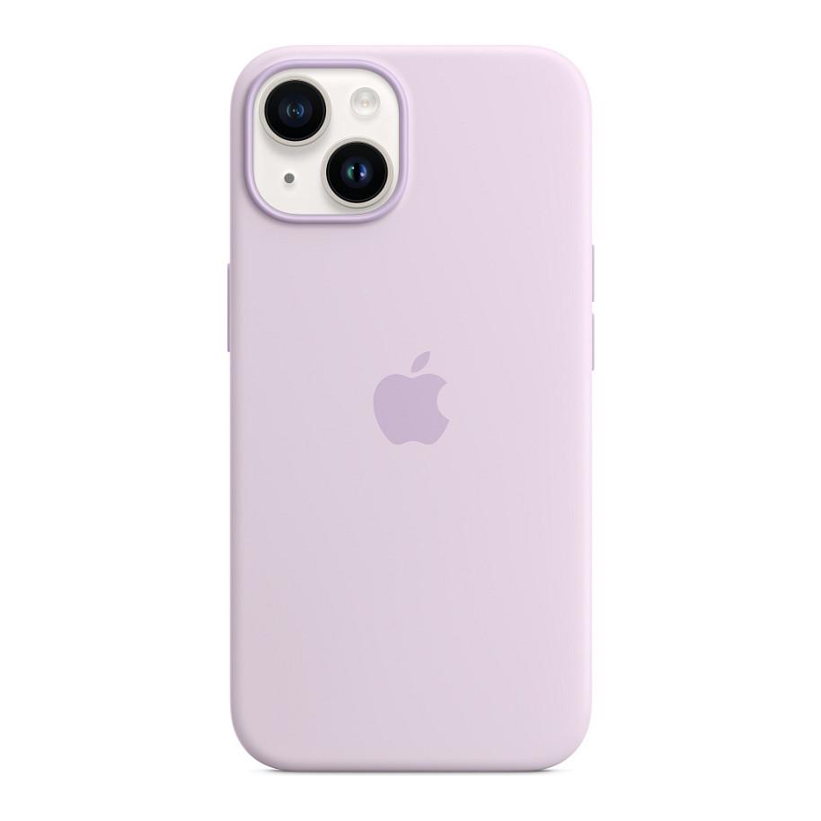Case për Telefon Apple iPhone 14, Silicone, MagSafe - Rozë - 4