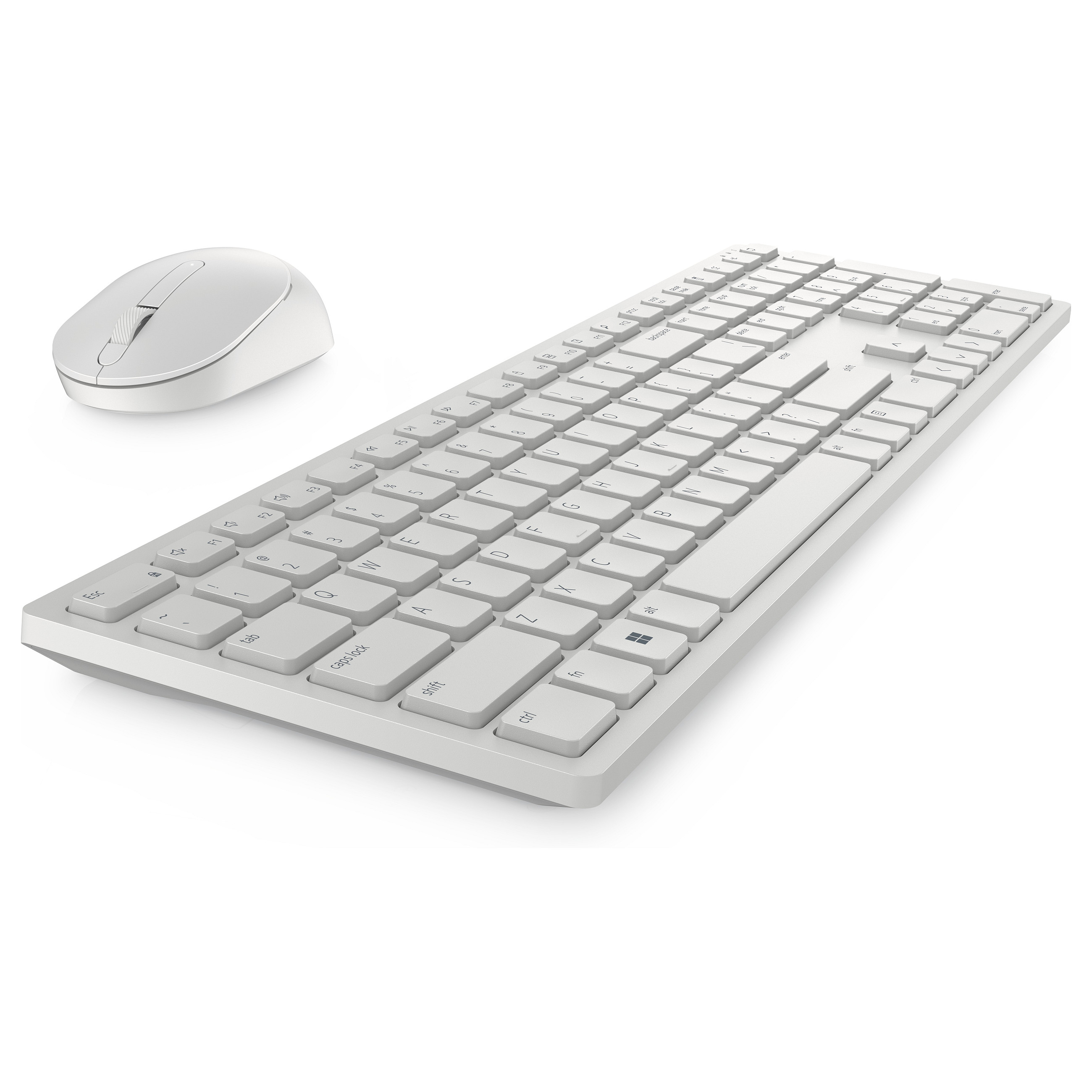 Combo (Tastierë & Maus) Dell Pro KM5221W / US International (QWERTY) - Bardhë - 8