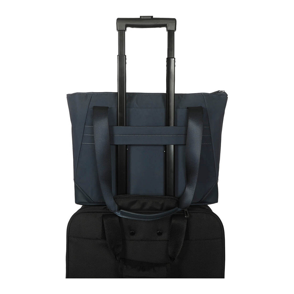 Çantë për laptop Targus Avila TBA00102GL / Tote / 16" / 13 L / Water-Resistant / Padded Laptop Compartment / Tablet Compartment / Magnetic Closure / Front Zipper Pocket - Blu e errët - 10