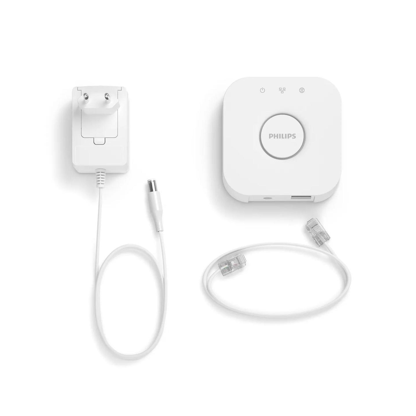 Pajisje komanduese elektrike Philips Hue Bridge / HUEBRID / Zigbee / Bluetooth / Smart Home – Bardhë - 3