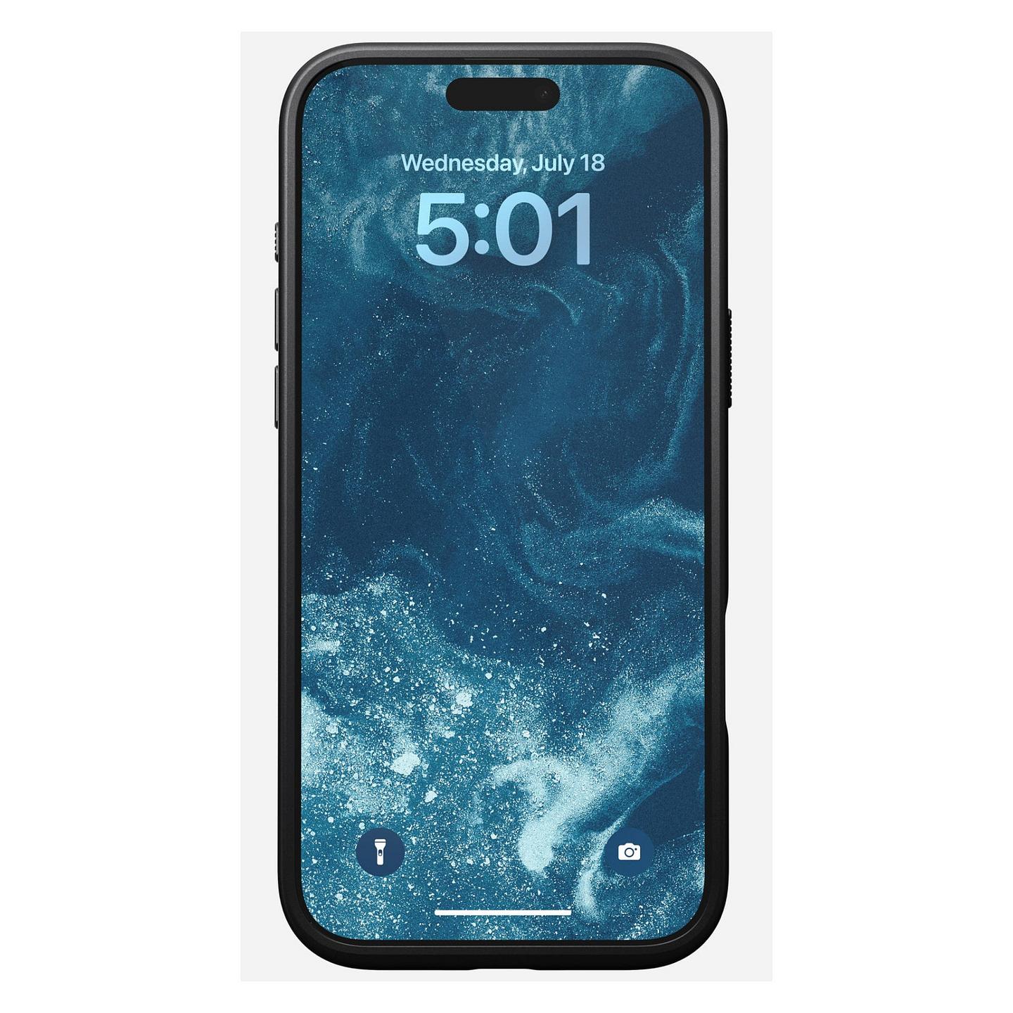 Aksesorë për telefon Nomad / Leather Case / Apple iPhone 16 Pro Max - Zezë - 5