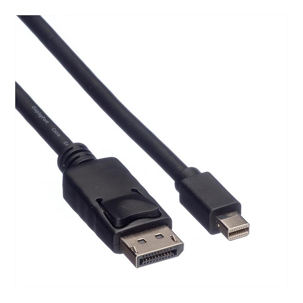 Kabllo DisplayPort ROLINE GREEN 11.44.5635 / DisplayPort në Mini DisplayPort / 2m / WQXGA 60Hz - Zezë - 2