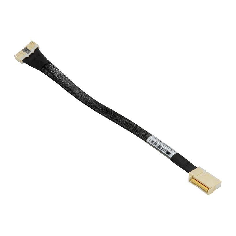Kabllo për Kasë Supermicro CBL-MCIO-1228M5RE, MCIO x8 në MCIO x8, 28cm, 85Ω, PCIe Gen 5