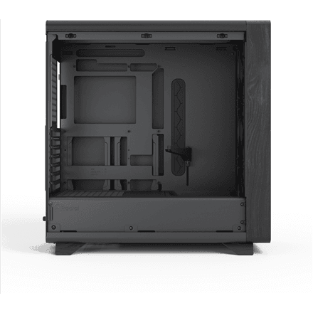 Kasë Fractal Design Summit Ambience Blackout, Mid-Tower, ATX, Xham i Temperuar, 3x Momentum 14, USB Type-C 20Gbps - Zezë - 4