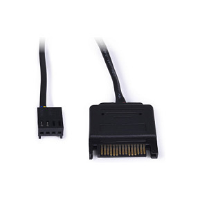Pompë për Ftohës Alphacool VPP Apex / D5 Compatible / 4500 RPM / 340 L/h / 4.25m Head / PWM – Zezë - 4
