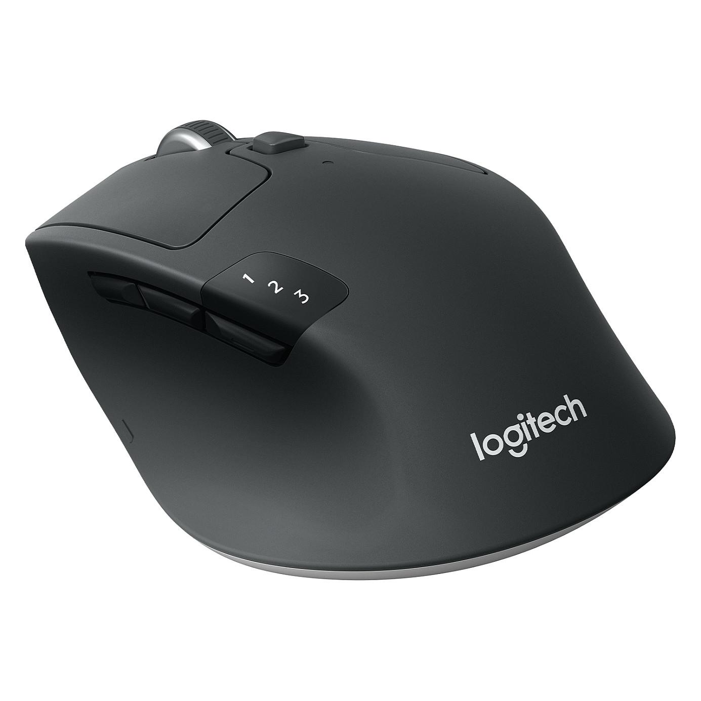 Logitech M720 Triathlon Wireless Maus – 1000 DPI, 8 Butona, Bluetooth + 2.4GHz, Unifying Receiver – Zezë - 14