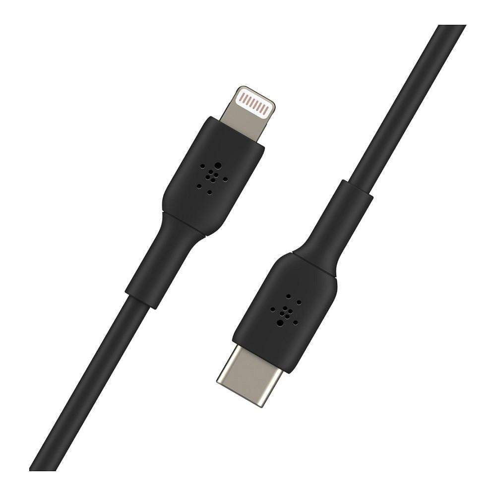 Kabllo USB Belkin BoostCharge CAA003BT1MBK / USB-C në Lightning / 18W / MFi / 1m – Zezë - 3