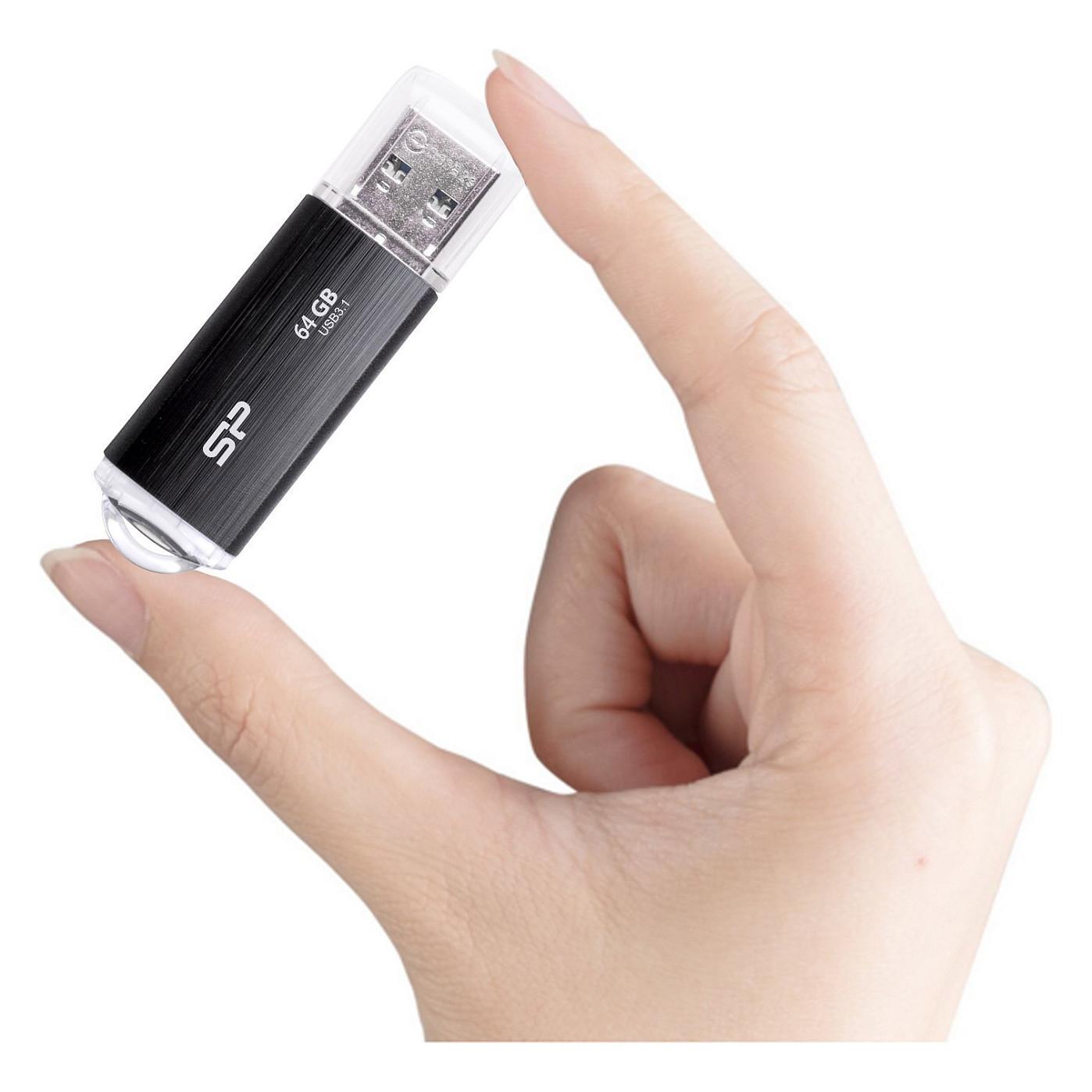USB Flash Drive Silicon Power Blaze B02, 64GB, USB 3.0 - Zezë - 4