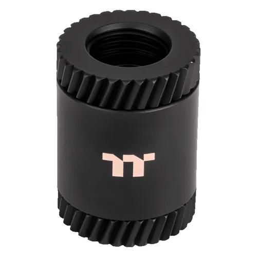 Fiting për Ftohës Thermaltake Pacific SF, Female-to-Female, 30mm, G1/4 - Zezë - 2
