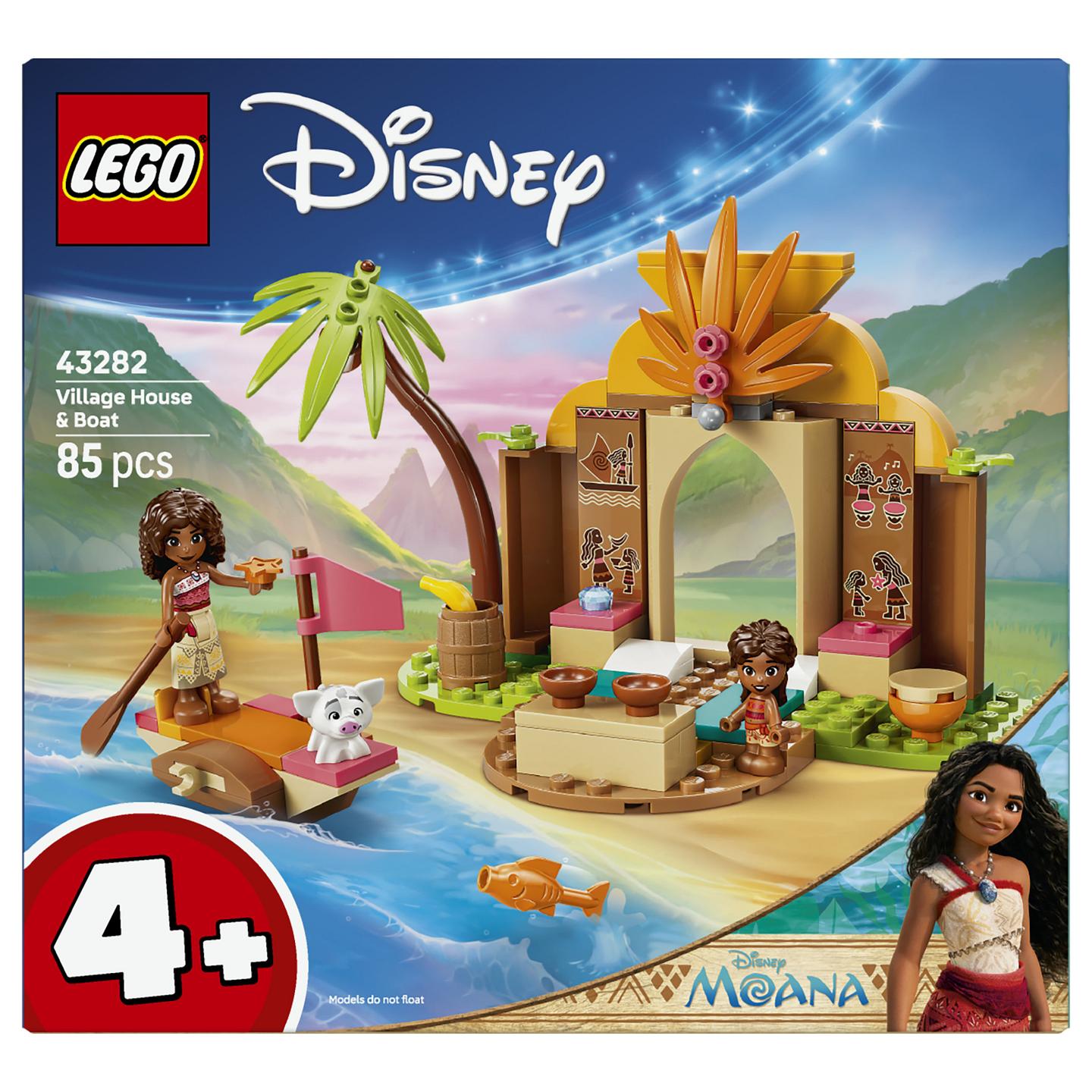 LEGO Disney Princess Moana’s Hut and Boat 43282 - 10