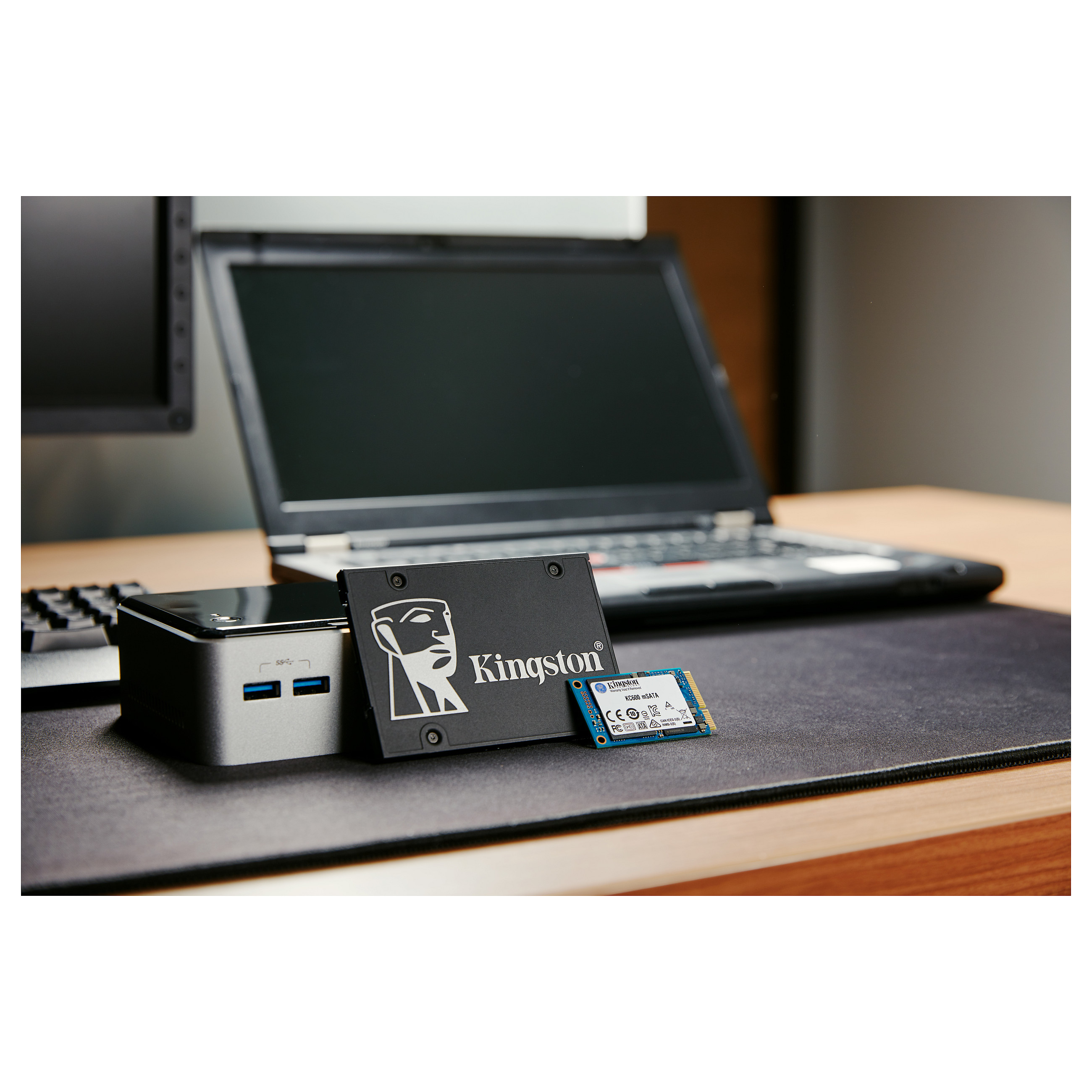 SSD e Brendshme Kingston KC600 SKC600/2048G / 2TB / 2.5" / SATA III 6Gb/s / 550MB/s Read / 520MB/s Write / 3D TLC / AES-XTS 256-bit - 6