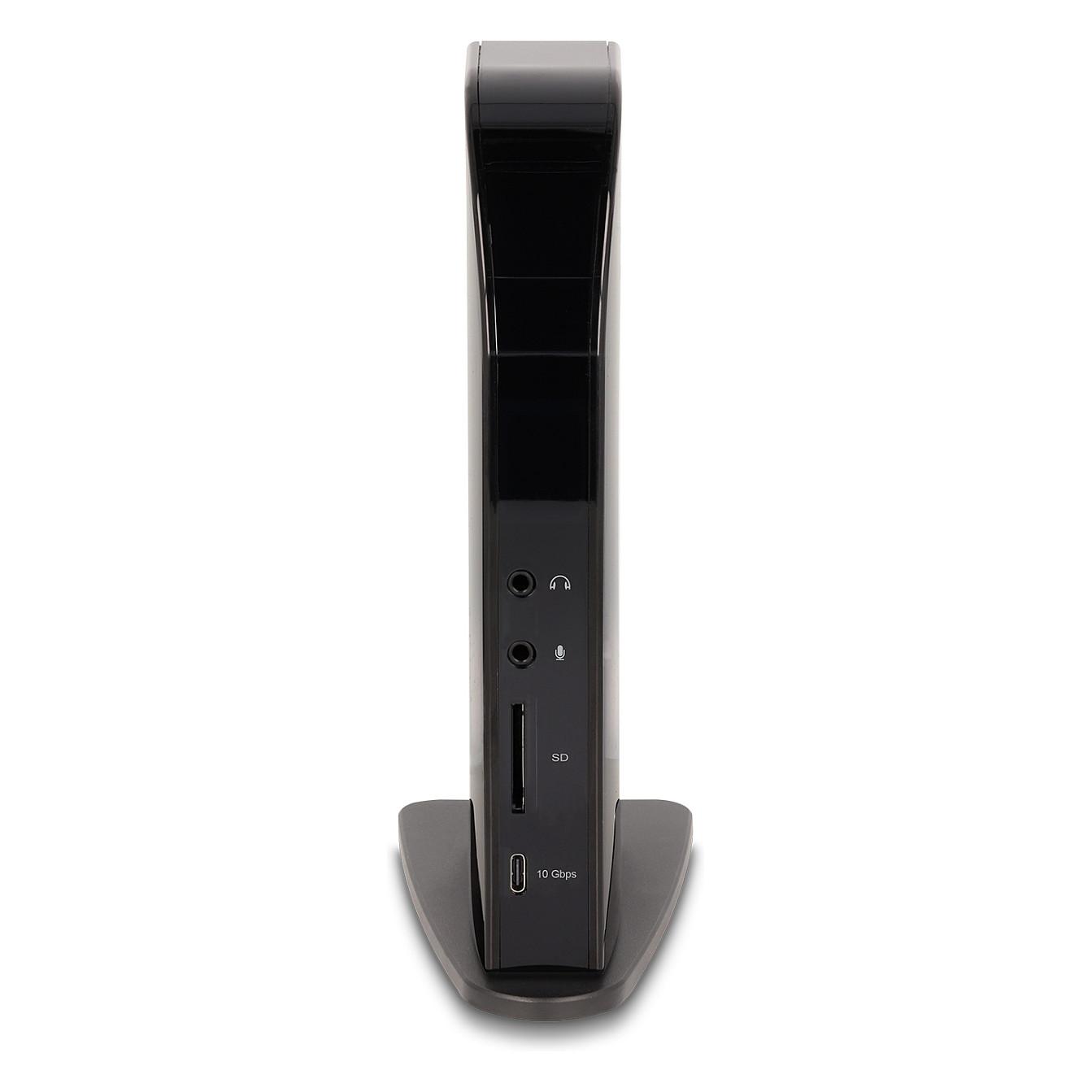 Docking Station DeLOCK 88051 , USB-C , 3x 4K 60Hz , DisplayLink , 5x USB , Gigabit LAN , SD , PD 96W - Zezë - 3