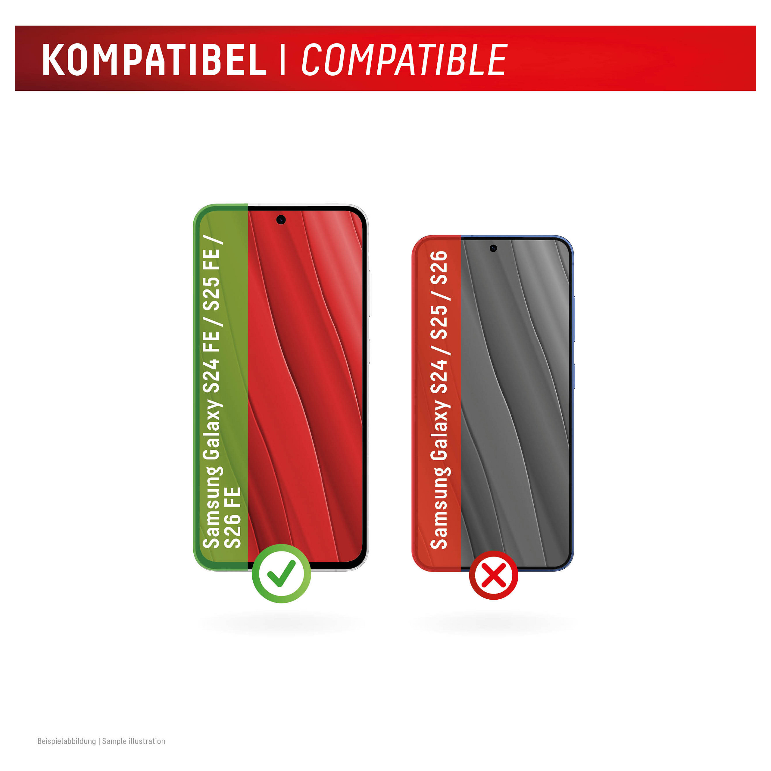 Mbrojtës Ekrani Displex Real Glass Smart 2D / Samsung Galaxy S24 FE & S25 FE - Transparente - 6