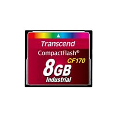 Kartë Memorie Transcend CF170 / 8GB / CompactFlash / MLC / 90MB/s
