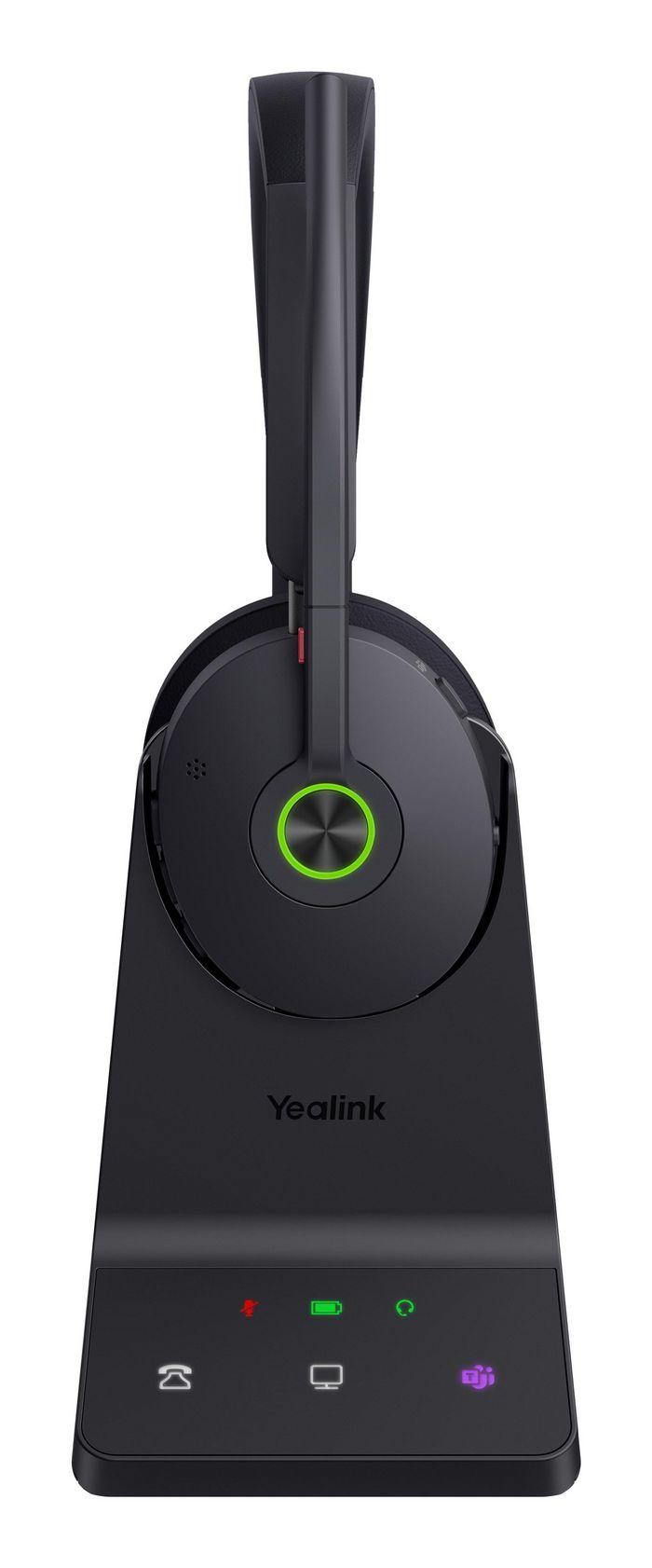 Kufje pa kabllo Yealink WH68 UC, Bluetooth 5.3, DECT, ANC, 30mm, Wired & Wireless, Bazë Karikimi – Zezë - 2