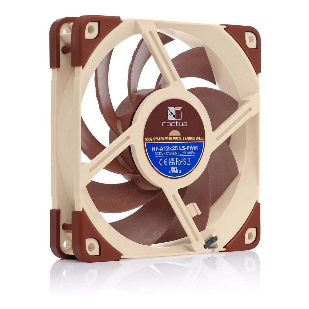 Ftohës për Kasë Noctua NF-A12x25 LS-PWM, 120mm, PWM - Kafe - 2