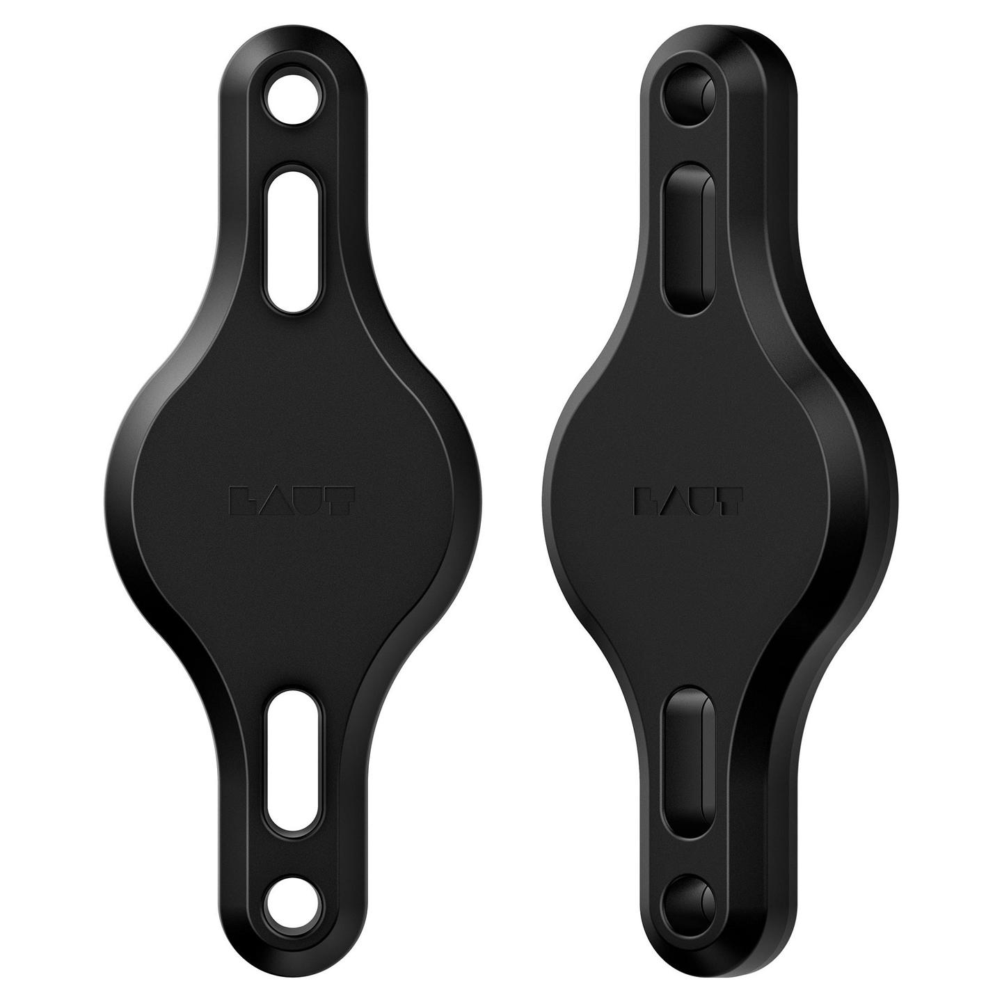 Mbajtëse LAUT Bike Tag Bottle Mount, për Apple AirTag, për Biçikletë – Zezë - 3