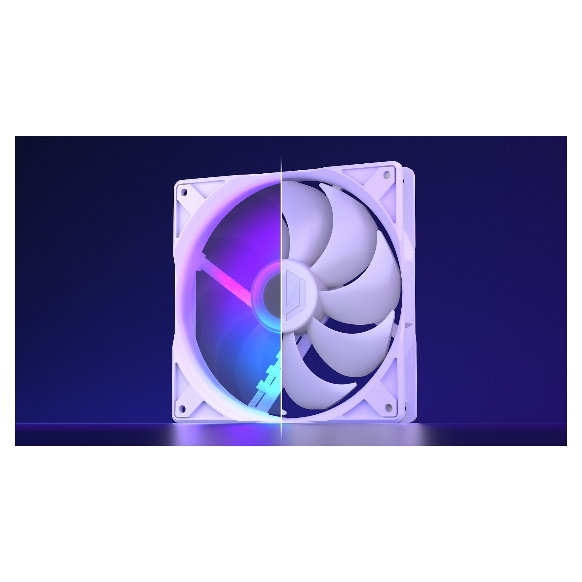 tohës për Kasë Endorfy Stratus / 120mm / 200-1400 RPM / ARGB / PWM – Bardhë - 27