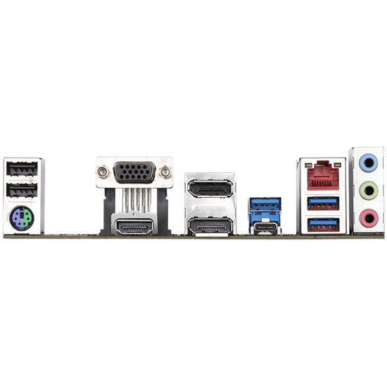 Pllakë Amë Gigabyte B760M DS3H / LGA1700 / B760 / DDR5 / mATX / 2×DP / HDMI / VGA / 2.5GbE LAN - 5