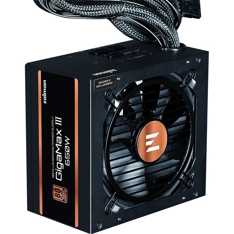 Furnizues Energjie Zalman GigaMax III / 850W / ATX / 80 PLUS Bronze / Semi-Modular - Zezë - 3
