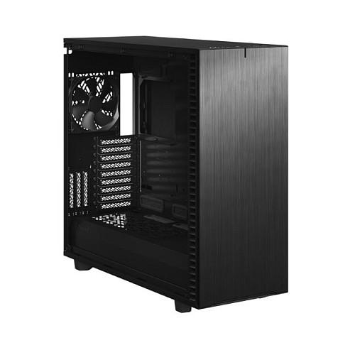 Kasë Fractal Design Define 7 XL / E-ATX Full-Tower / 2x140mm Dynamic X2 GP-14 (Para) + 1x140mm Dynamic X2 GP-14 (Prapa) / 4xUSB Type-A + USB Type-C / Panel Çeliku – Zezë - 14
