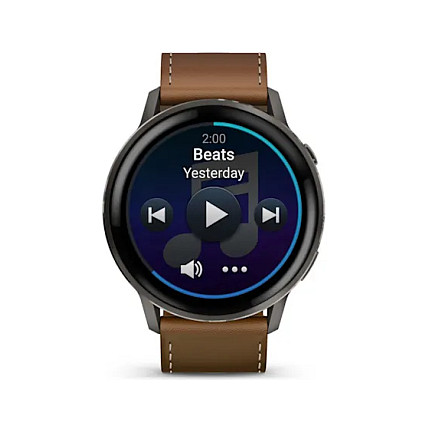 Orë e Mençur Garmin Venu 4 / 45 mm / AMOLED 1.4" / GPS / Monitorim i Rrahjeve të Zemrës - Kafe - 4