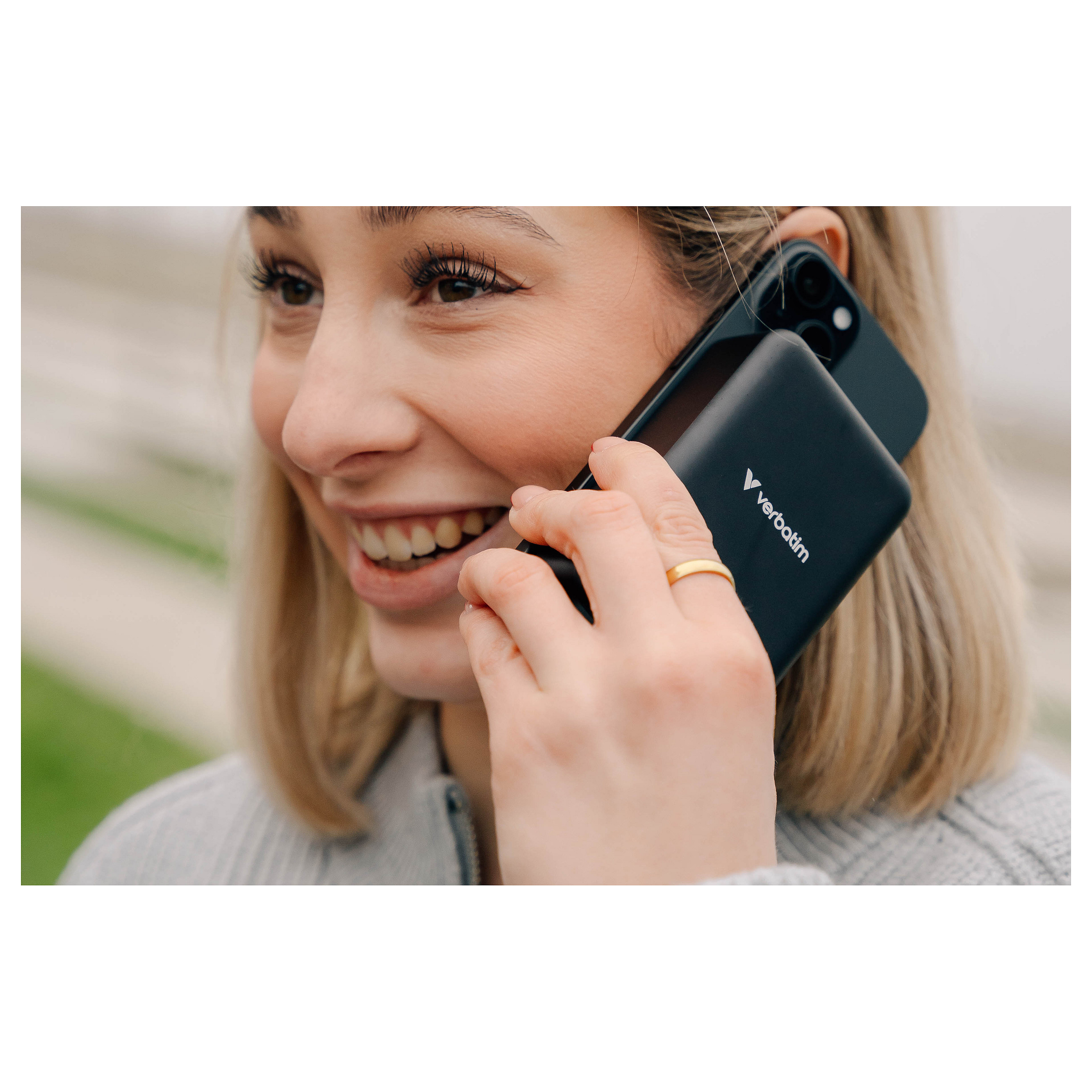 Powerbank Verbatim Charge 'n' Go Essentials / 20.000mAh / Wireless Magnetic 15W / USB-C PD 35W / LED – Zezë - 4