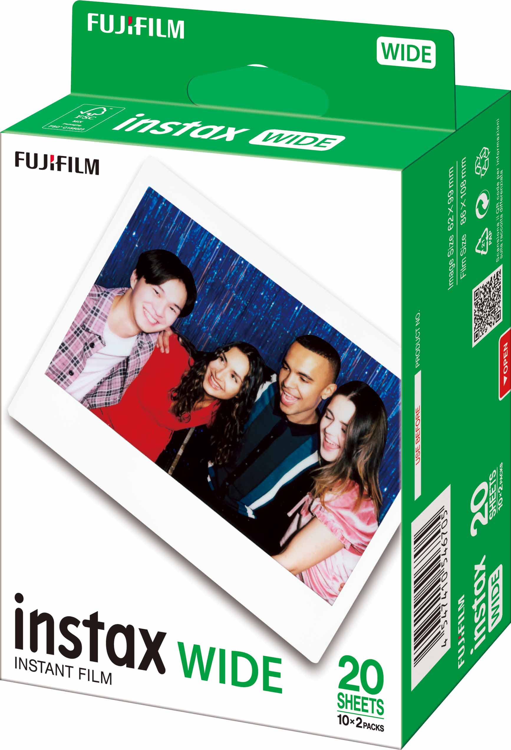 Aksesorë për kamera Fujifilm Instax Film Wide / 2-Pack