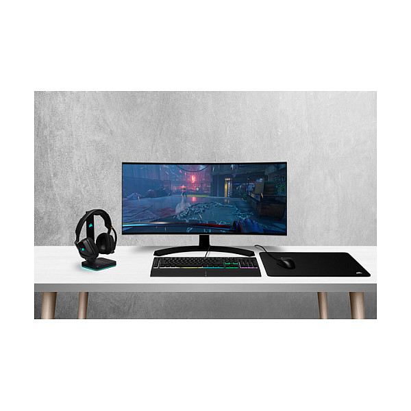 Tastierë Gaming Corsair K55 RGB PRO / Full-Size / Membrane / AZERTY Francez / RGB / 6 Macro Keys / Anti-Ghosting / USB - Zezë - 3