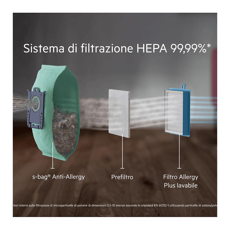 Fshesë me Vakum AEG AB61H6SW / 750W / 3.5L / HEPA / 12m – Bardhë - 12
