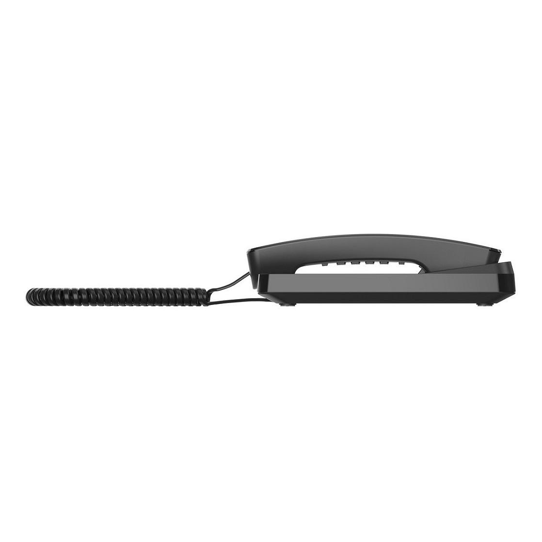 Telefon i Thjeshtë Gigaset DESK 200, analog, me kabllo - Zezë - 4