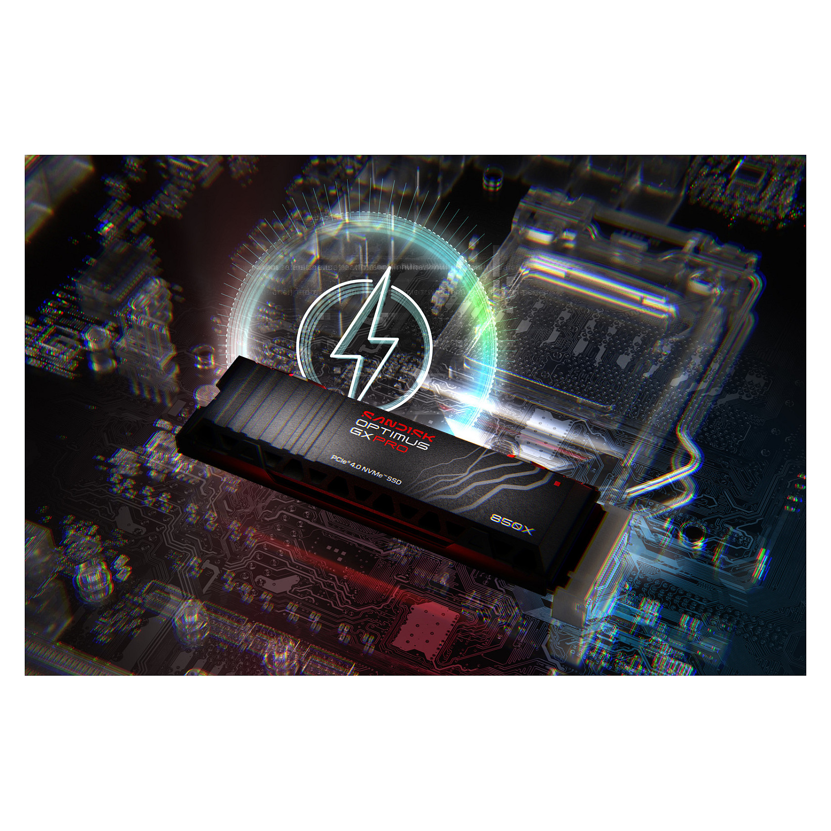 SSD e Brendshme SanDisk Optimus GX PRO 850X / 2TB / M.2 NVMe PCIe 4.0 - 8