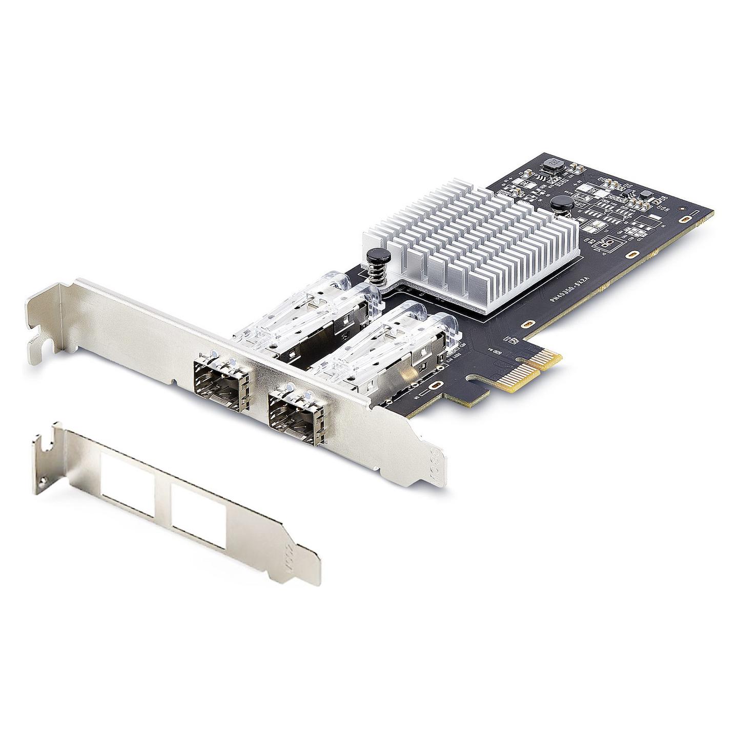Karta të Rrjetit StarTech.com P021GI-NETWORK-CARD, PCI Express 2.0 x1, 2x Gigabit SFP, 1000Mbps, Intel I350-AM2, Low Profile - 7