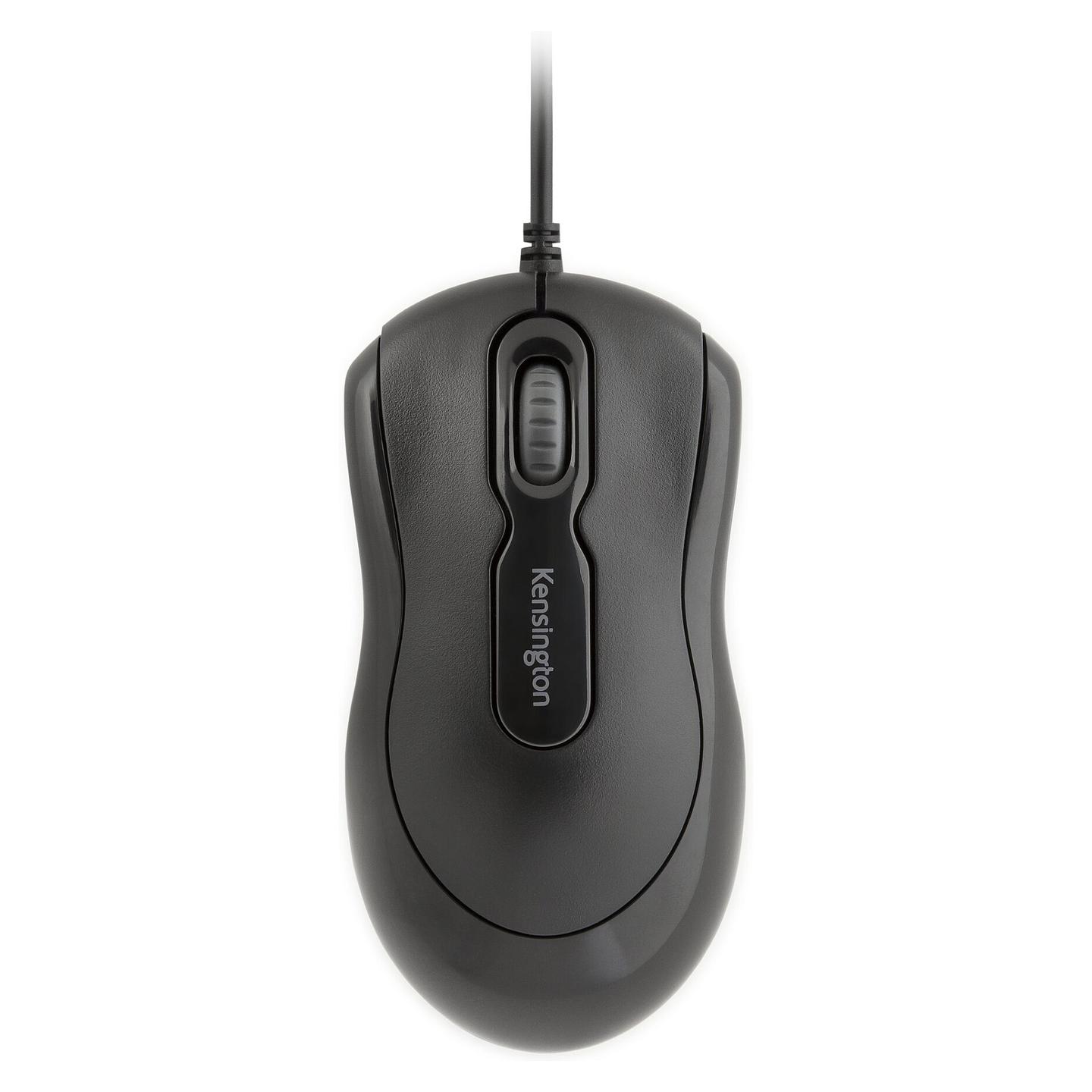 Maus me Kabllo Kensington Mouse-in-a-Box / Optik / 800 DPI / 3 Butona / USB-A / Kabllo 1.8 m - Zezë - 3
