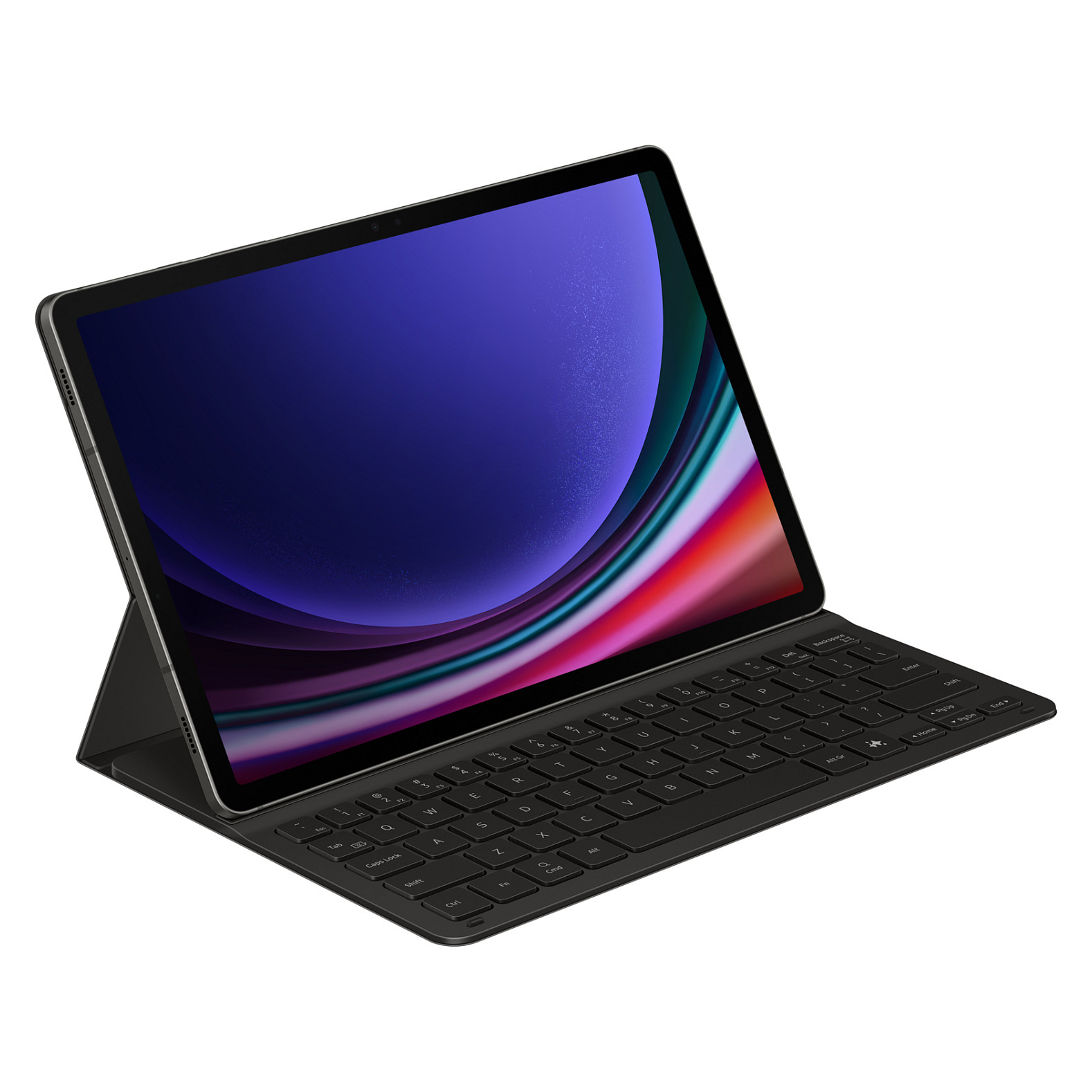Tastierë Samsung për Galaxy Tab S9 / Tab S9 FE / QWERTZ / Bluetooth / POGO Pin - Zezë - 7