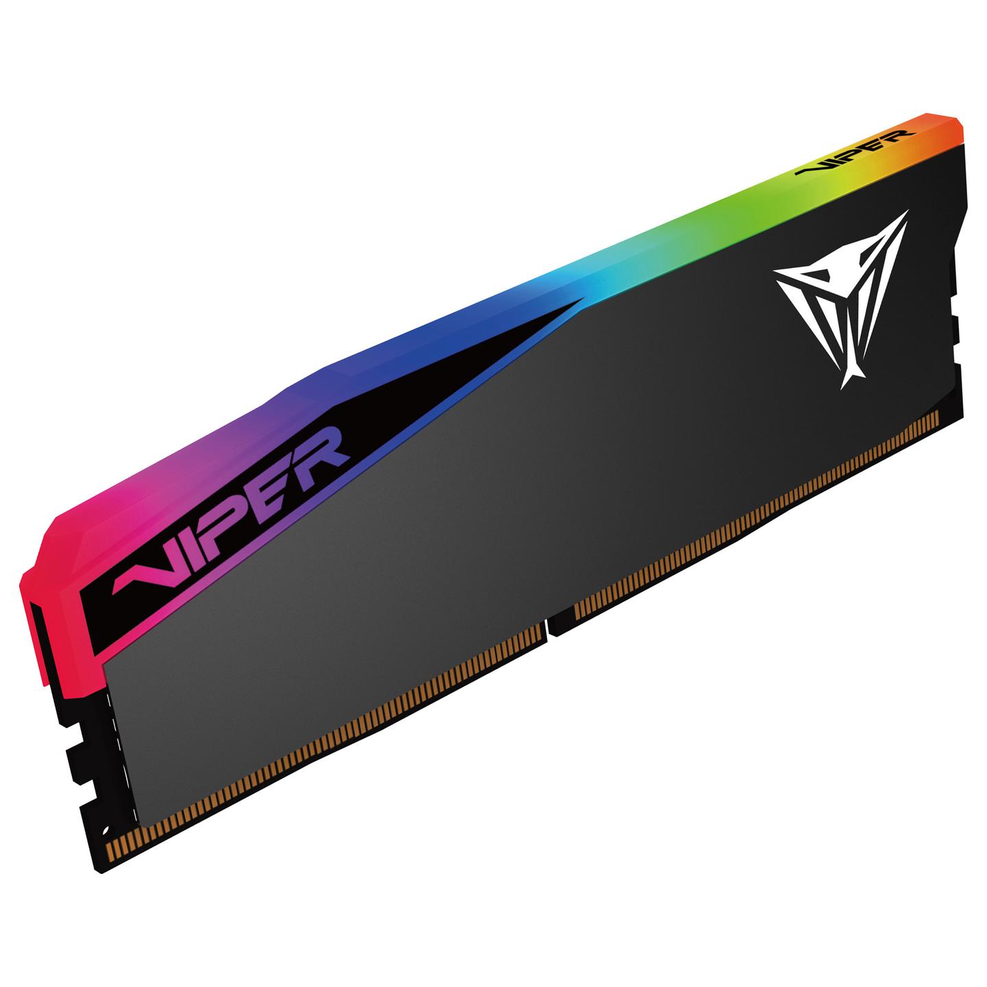 RAM Memorie DDR5 Patriot Viper Elite 5 Ultra RGB VEUR532G6028K / 32GB (2x16GB) / UDIMM / 6000MHz / CL28 / 288-pin - Zezë - 8