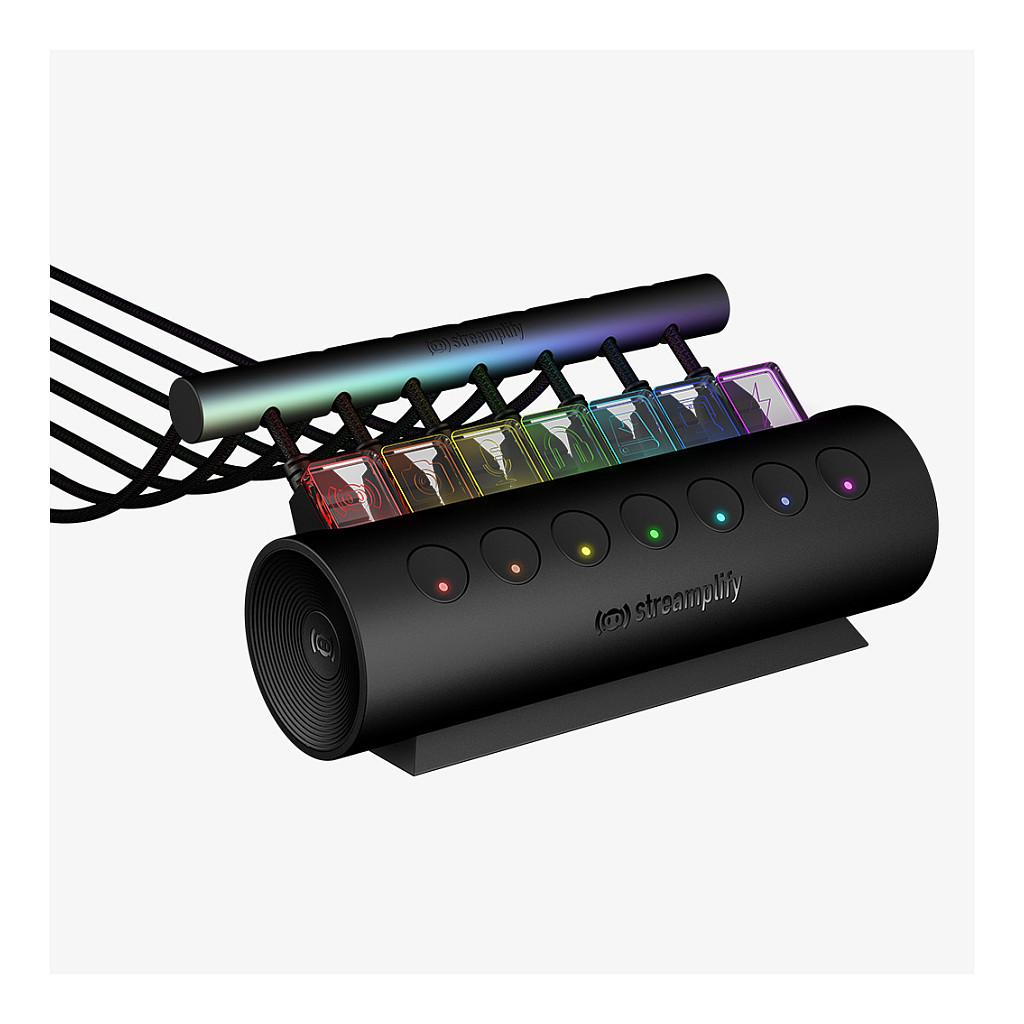 Hub USB Streamplify HUB CTRL 7 / 7x USB 3.0 Type-A / RGB / 24W / 12V – Zezë - 7