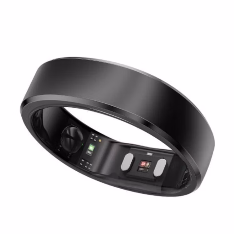 Smart Ring RingConn Gen 2 / Gjurmim i Gjumit / Monitorim i Ritmit të Zemrës & Oksigjenit në Gjak / Size 11 - Zezë - 3