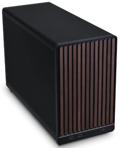 Kasë PC Lian Li A3-mATX Wood / Mini Tower / Micro-ATX / Mini-ITX / 8x 120mm Fan / 360mm Radiator / Wood – Zezë - 2
