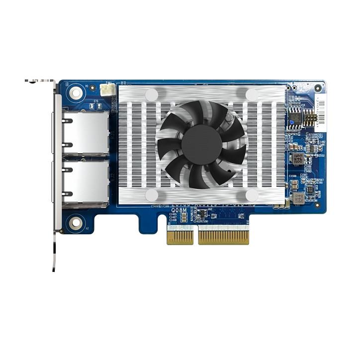 Kartë Rrjeti QNAP QXG-10G2T-X710, 2 × 10GbE RJ45, PCIe 3.0 x4, Intel X710 - 7