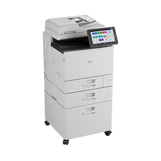 Printer Multifunksional Ricoh IM C401F, Laser me Ngjyra, A4, 1200 à 1200 dpi, 43 ppm, Duplex, 6 GB, SSD 256 GB, SPDF 50-fletësh, Ekran me Prekje 10.1", Wi-Fi, Ethernet - Bardhë - 4